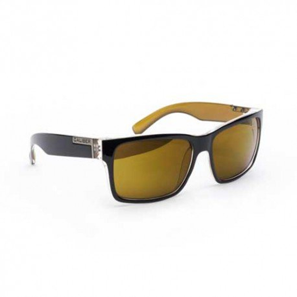 Caliber Lurker Shades Black / Gold Sunglasses Newtons Shred