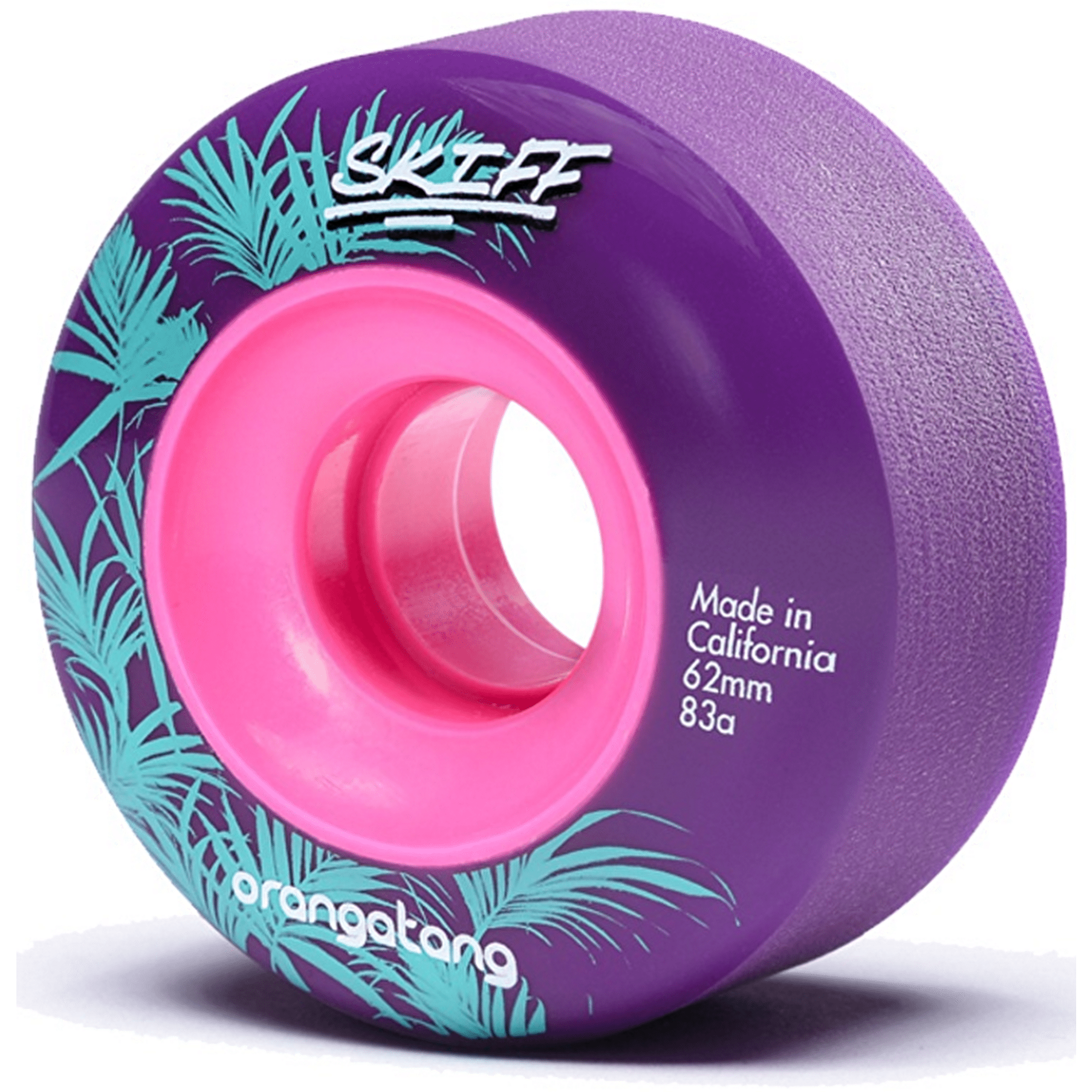 Purple / Pink Skateboard Wheels – 62mm 83a - Newtons Shred