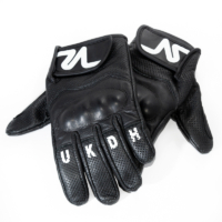 Newton's Shred UKDH Race Gloves Black / White Slide Gloves - Extra Large