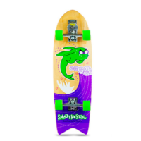 Smoothstar Flying Fish Green Surfskate Complete - 10" x 32"