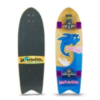 Smoothstar Flying Fish Blue Surfskate Complete - 10" x 32"