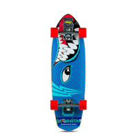 Smoothstar Barracuda Blue Surfskate Complete - 8.4" x 30"