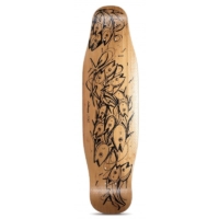 Loaded Poke Longboard SKateboard Deck - 9.125" x 34"