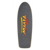 Alva 1979 Tri-Logo Re-Issue - Old School Skateboard Deck - Grey - Image 2