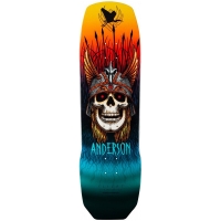Powell-Peralta Andy Anderson Heron Skull Teal *FLIGHT 9.13" - Shape 290