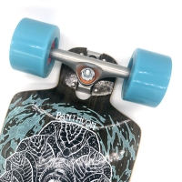 Pantheon Pranayama Patanjali Graphic Karma Wheels Longboard Complete - Image 3