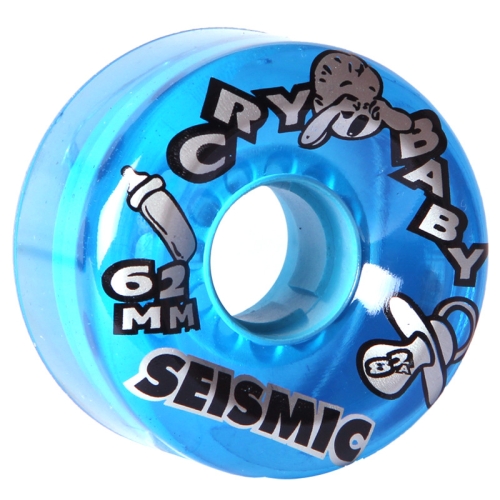 Seismic Cry Baby 62mm Longboard Wheels - 82A