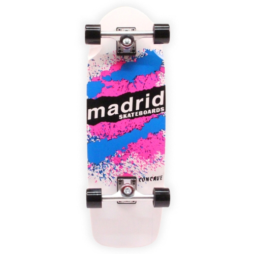 Madrid Marty Explosion White 29" Old School Skateboard Complete
