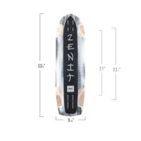 Zenit Rocket V5 34" Longboard Deck - Image 3