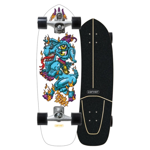 Carver Yago Dora Fire Goat Surfskate C7 Complete - 30.75"