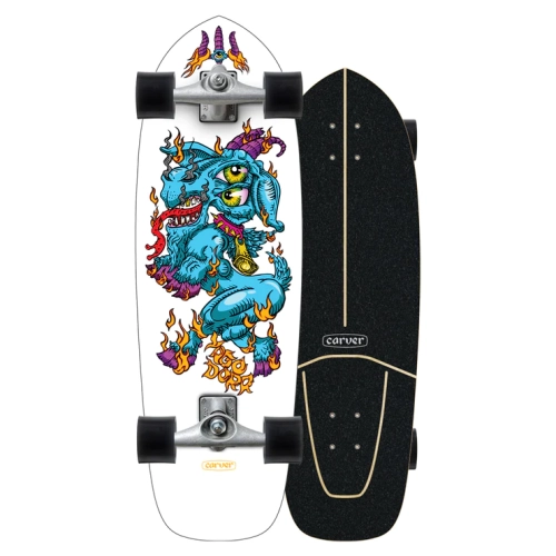 Carver Yago Dora Fire Goat Surfskate Cx Complete - 30.75"