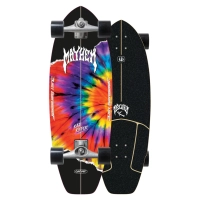 Carver Lost Rad Reapper Tie Dye  Surfskate Cx Complete - 10 1/2” x 31"