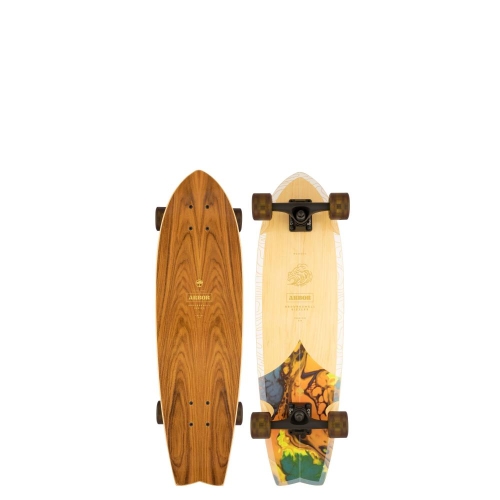 Arbor Groundswell Sizzler - 30.5" Cruiser Skateboard Complete