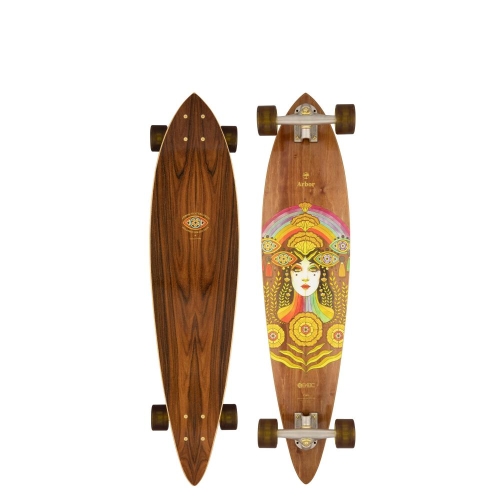 Arbor Solstice B4BC Fish 37" - Cruiser Skateboard Complete