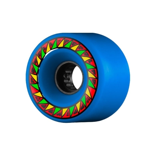 Powell Peralta Primo Skateboard Wheels 66mm 82A Blue