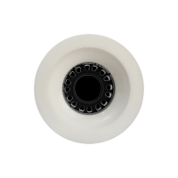 Cuei A1 White / Black Longboard Skateboard Wheels - 79mm 75a - Image 2