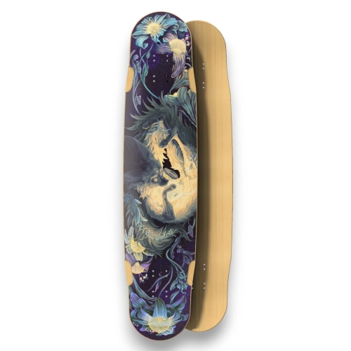 Timber Zorro Chilote Longboard Skateboard Deck - 9.2" x 40.5"