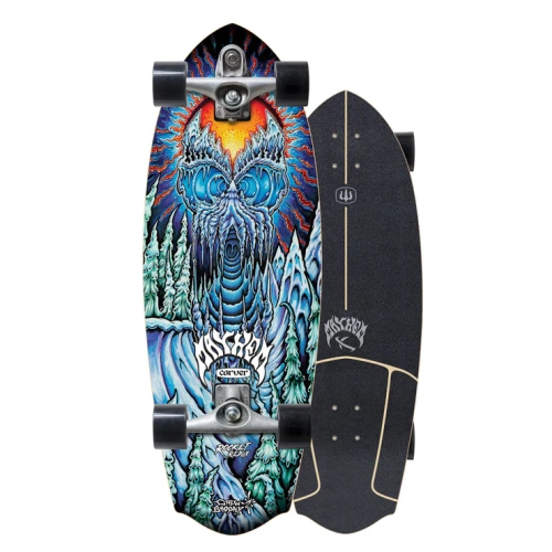 Carver Lost Drew Brophy Winter Wave Surfskate C7 Complete - 10 1/2" x 30"