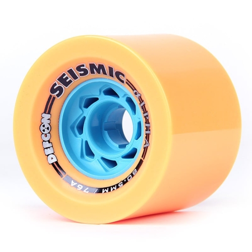 Seismic Alpha 80.5mm Longboard Skateboard Wheels - 80.5mm 76a