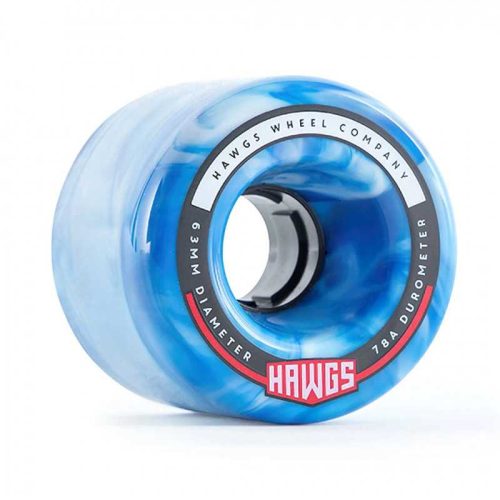 Fattie Hawgs 78A 63mm Wheels - Blue / White