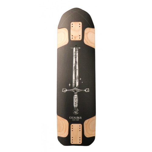 Rocket Excalibur Longboard Skateboard Deck - Bumpy Pro
