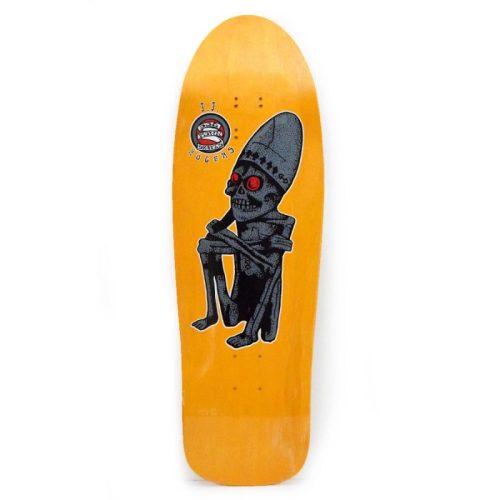 Dogtown JJ Rogers 'God Of Death' 10.125" Old School Skateboard Deck - Orange