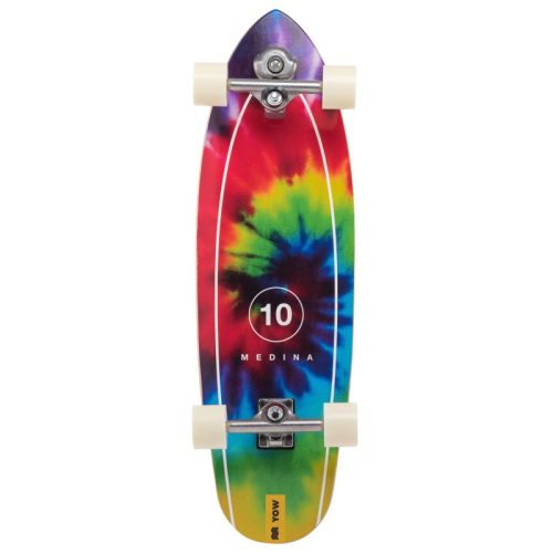 YOW Medina Signature Series 33" Surfskate Complete - Red/Blue