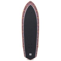YOW Padang Padang Power Surfing Series 34" Surfskate Complete - Brown/White - Image 2