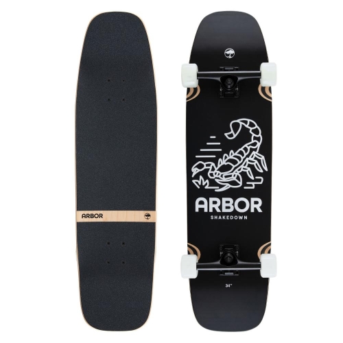 Arbor Shakedown 34 Scorpion Complete Skateboard