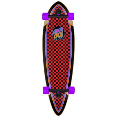 Santa Cruz Rad Dot Pintail Longboard Complete - 33''