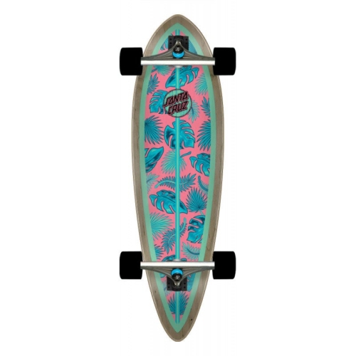 Santa Cruz Cabana Dot Pintail Longboard Complete - 33''