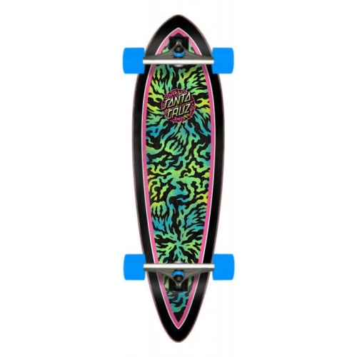 Santa Cruz Obscure Dot Pintail Longboard Complete - 33''
