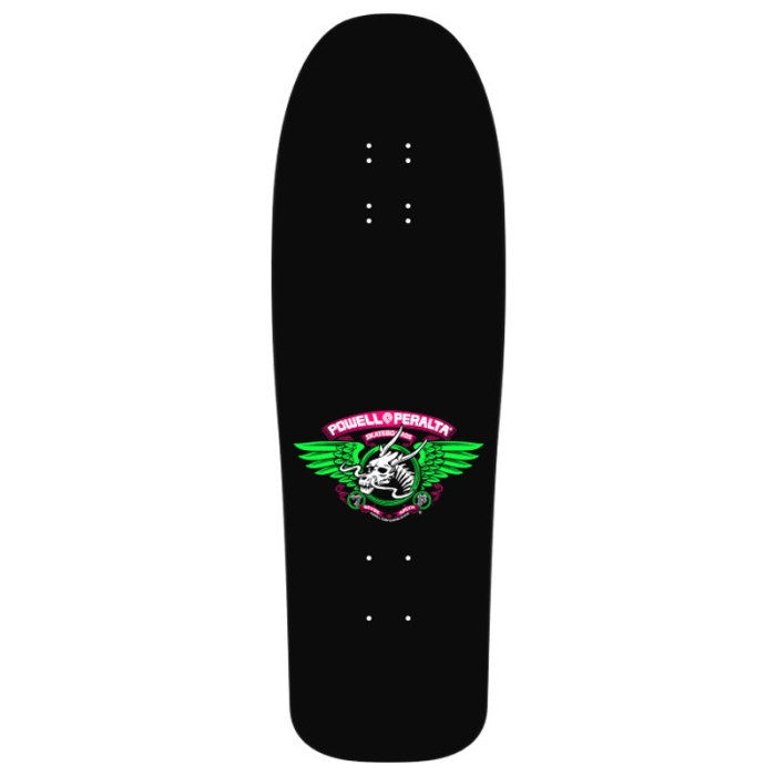 Powell-Peralta Steve Caballero Mask '01' Skateboard Deck - 9.75" - Shape 211 - Blacklight Graphic - Image 2