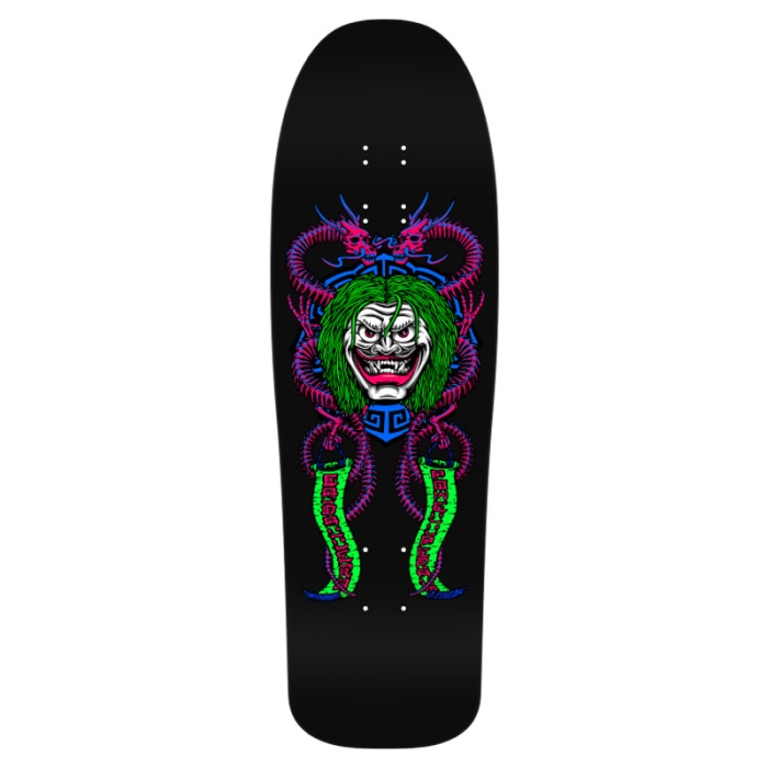 Powell-Peralta Steve Caballero Mask '01' Skateboard Deck - 9.75" - Shape 211 - Blacklight Graphic