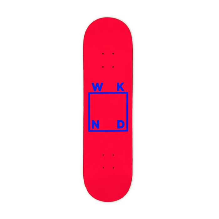 WKND Logo Red/Blue Deck 8.6"