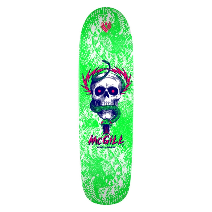 Powell Peralta Mike McGill • Skull & Snake '06' FLIGHT 8.97" • Green / White