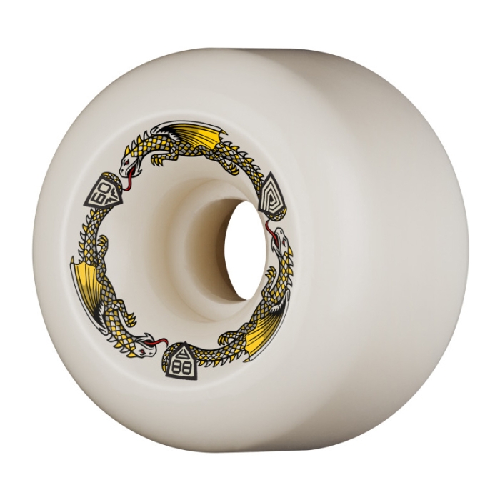 Powell-Peralta™ Dragon Formula 60mm 88A Wheels Skateboard Wheels - Off White