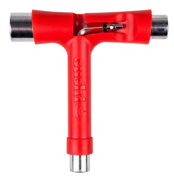 Sushi Tools T-Tool Red Multi-Purpose Skate Tool