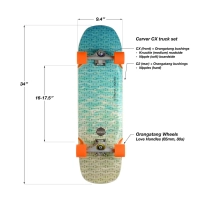 Loaded Bolsa II Cx Surfskate Complete - Image 3