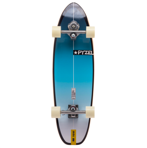 YOW x Pyzel Shadow 33.5" Surfskate Complete - Blue