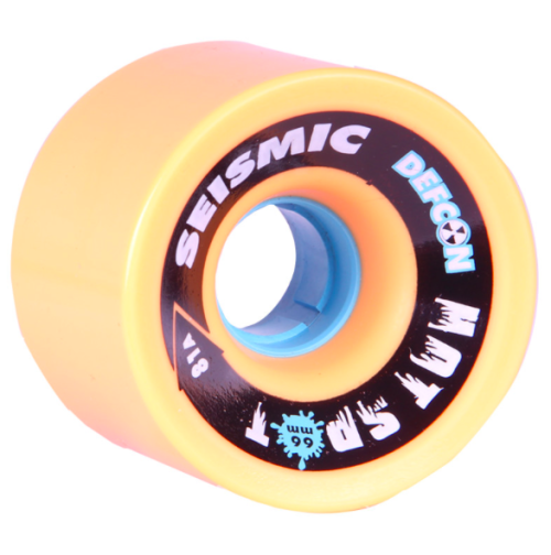 Seismic Hot Spot 66mm Wheels - Mango Defcon