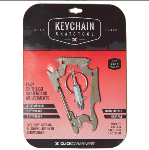 Sk8ology Click Carabiners Skate Tool - Raw