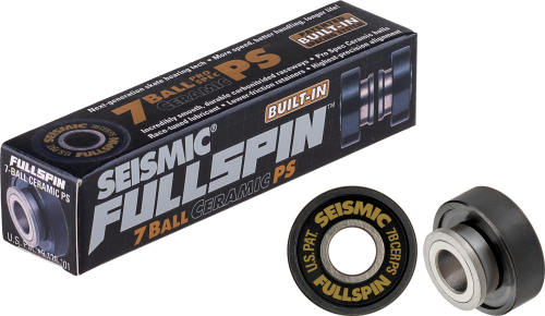 Seismic Fullspin 7-Ball Lite Built-In Bearings (set of 8)