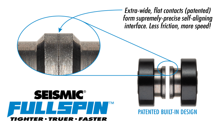 Seismic Fullspin 7-Ball Lite Built-In Bearings (set of 8) - Image 2