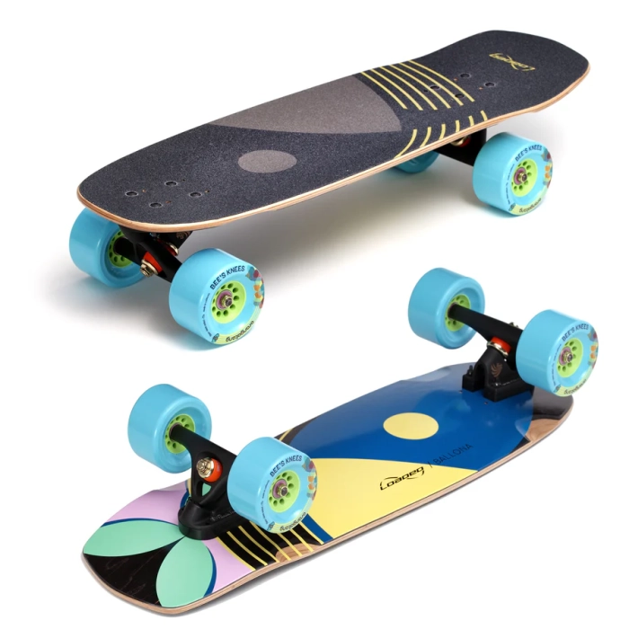Loaded Willy Rumblebee Cruiser Longboard Complete - Bees Knees Blue