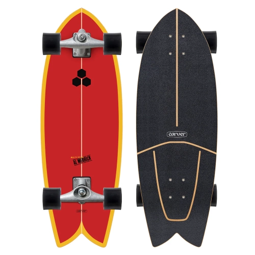 Carver Ci Fish Surfskate C7 Complete  - 9 3/4” x 29,25"