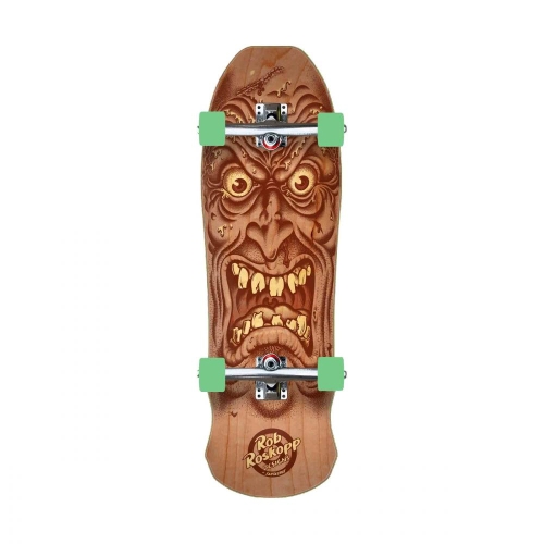 santa cruz cruiser complete – roskopp face brown