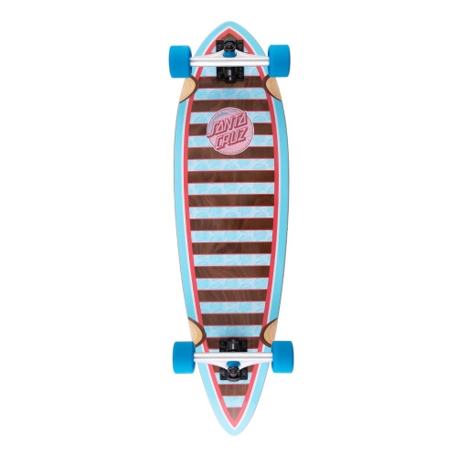 Santa Cruz Decoder Wave Pintail Longboard Complete - 33''